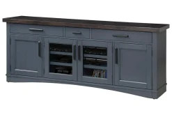 Mor Furniture Americana Media Console In Gray, 63 Inch