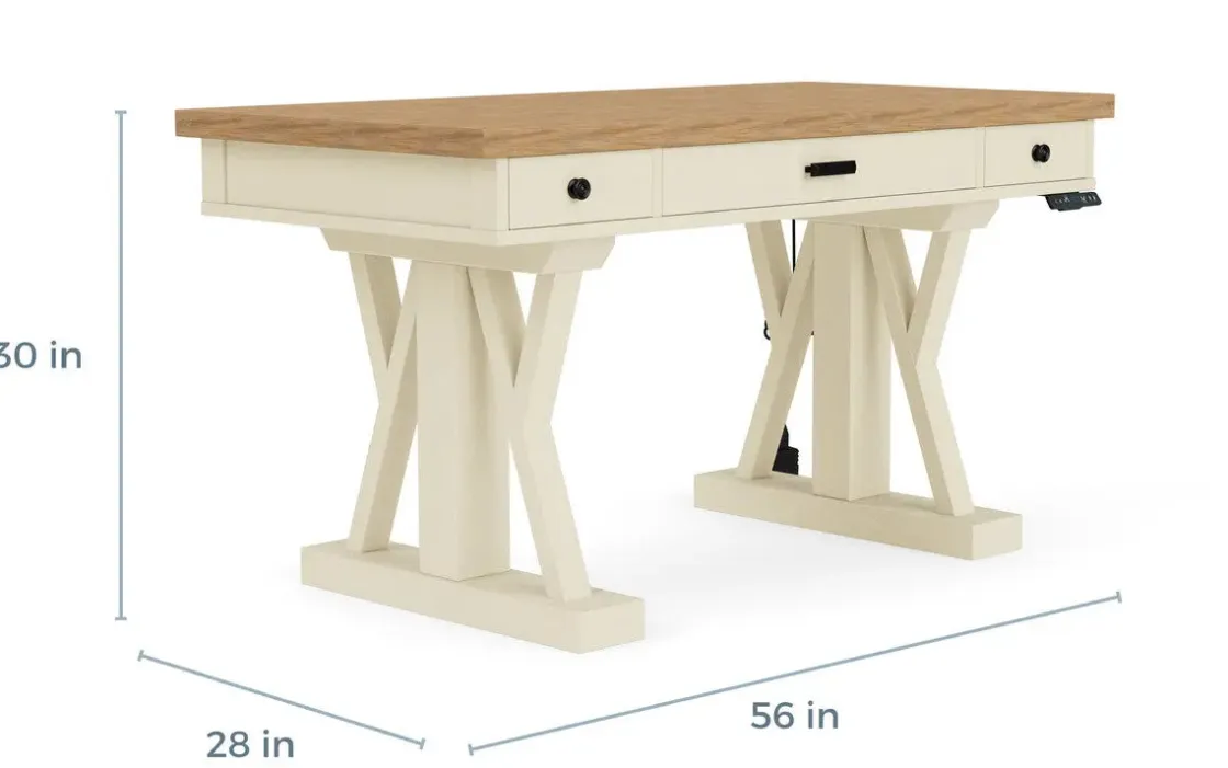 Mor Furniture Americana Office Desk In , 60 Inch