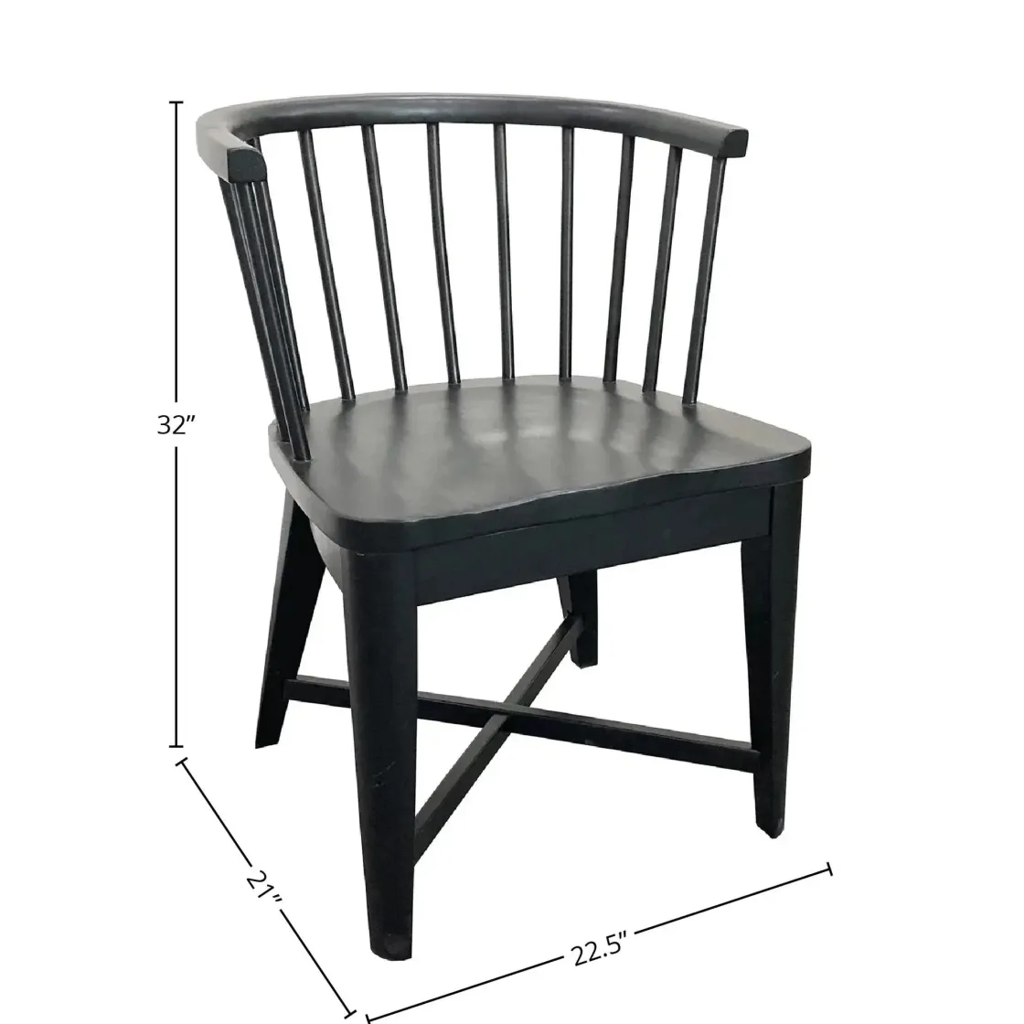 Mor Furniture Americana Round Dining Table & 4 Upholstered Chairs In Cotton