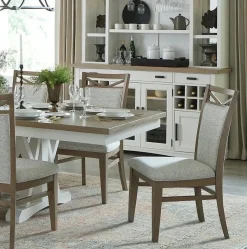 Mor Furniture Americana Side Chair In Cotton, Set Of 2