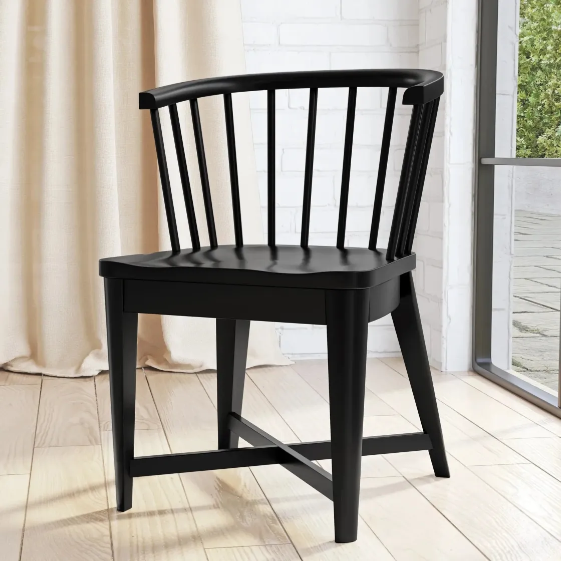Mor Furniture Americana Side Chair In Cotton, Set Of 2