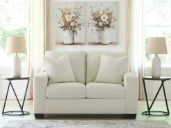 Mor Furniture Amesley Loveseat In Ivory