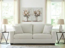 Mor Furniture Amesley Sofa & Loveseat In Ivory