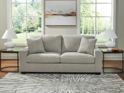 Mor Furniture Amesley Sofa & Loveseat In Ivory