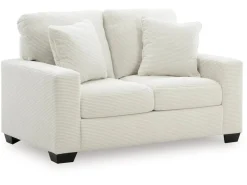 Mor Furniture Amesley Sofa & Loveseat In Ivory