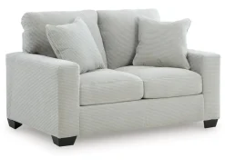 Mor Furniture Amesley Sofa & Loveseat In Ivory