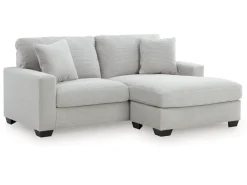 Mor Furniture Amesley Sofa Chaise In Ivory