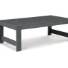 Mor Furniture Amora Outdoor Coffee Table In Charcoal