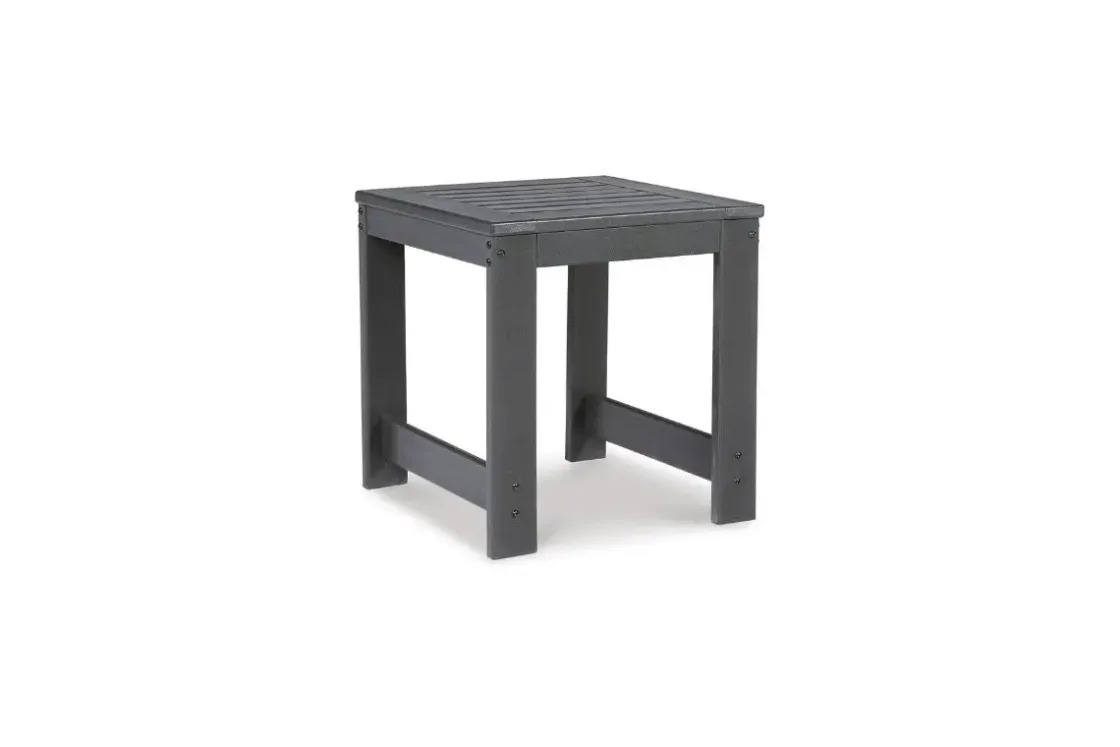 Mor Furniture Amora Outdoor End Table In Charcoal