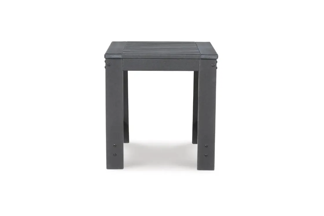 Mor Furniture Amora Outdoor End Table In Charcoal