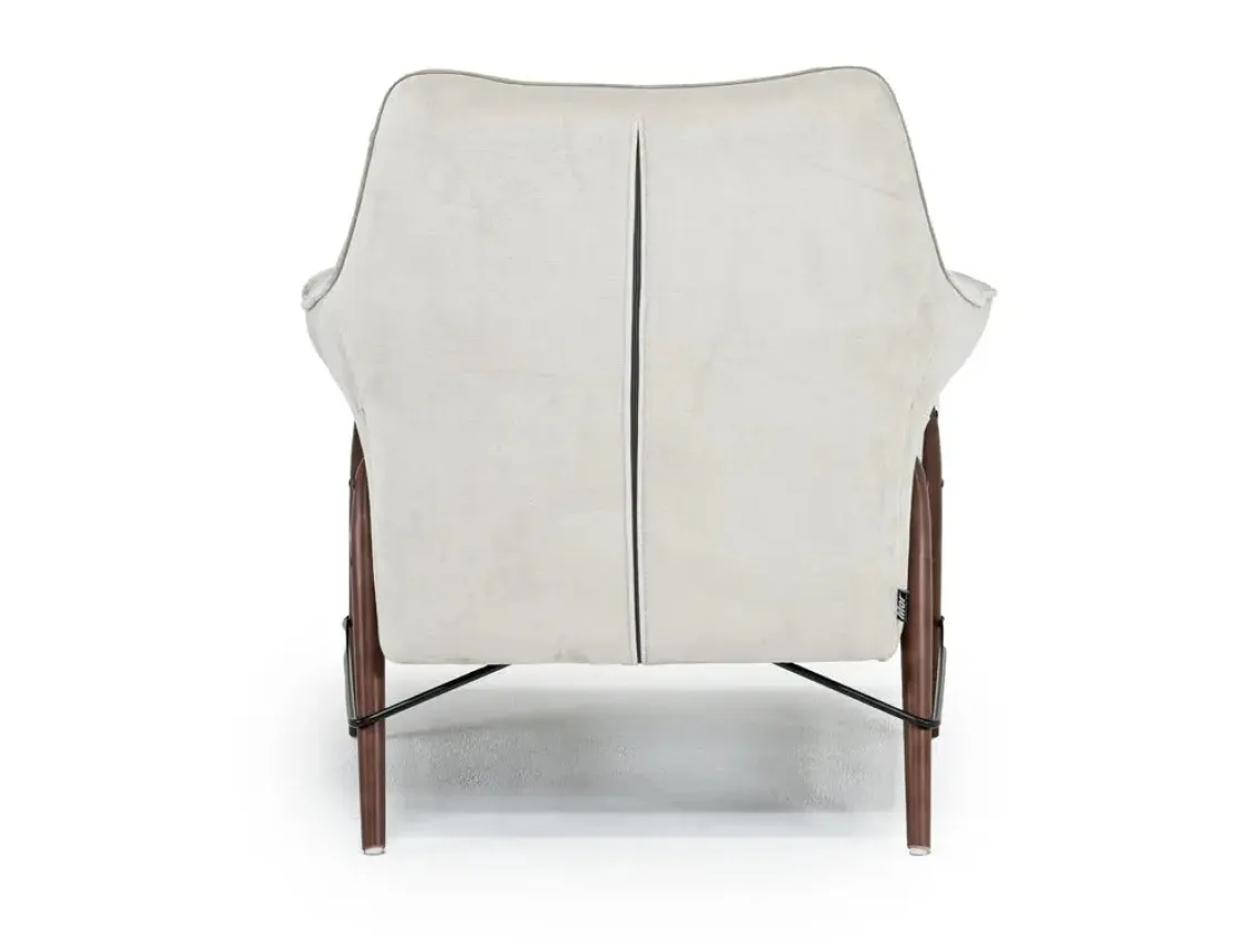 Mor Furniture Amy Accent Chair In Sherpa White