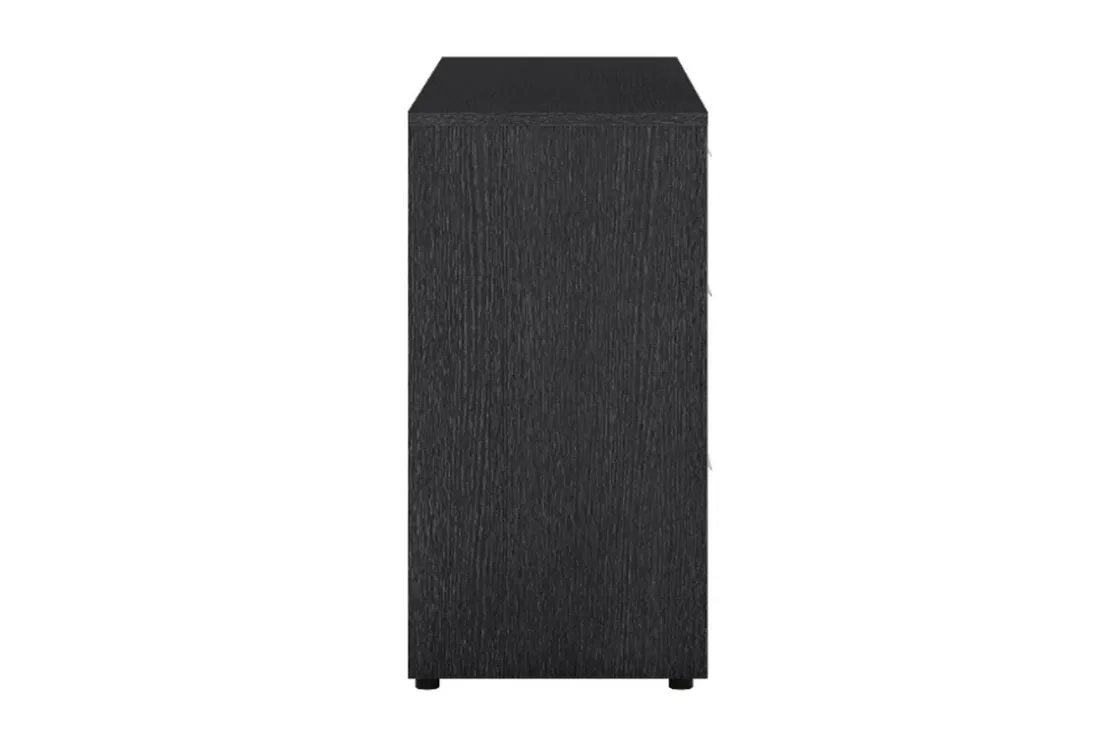 Mor Furniture Amy Dresser W/ Lights In Dark Oak