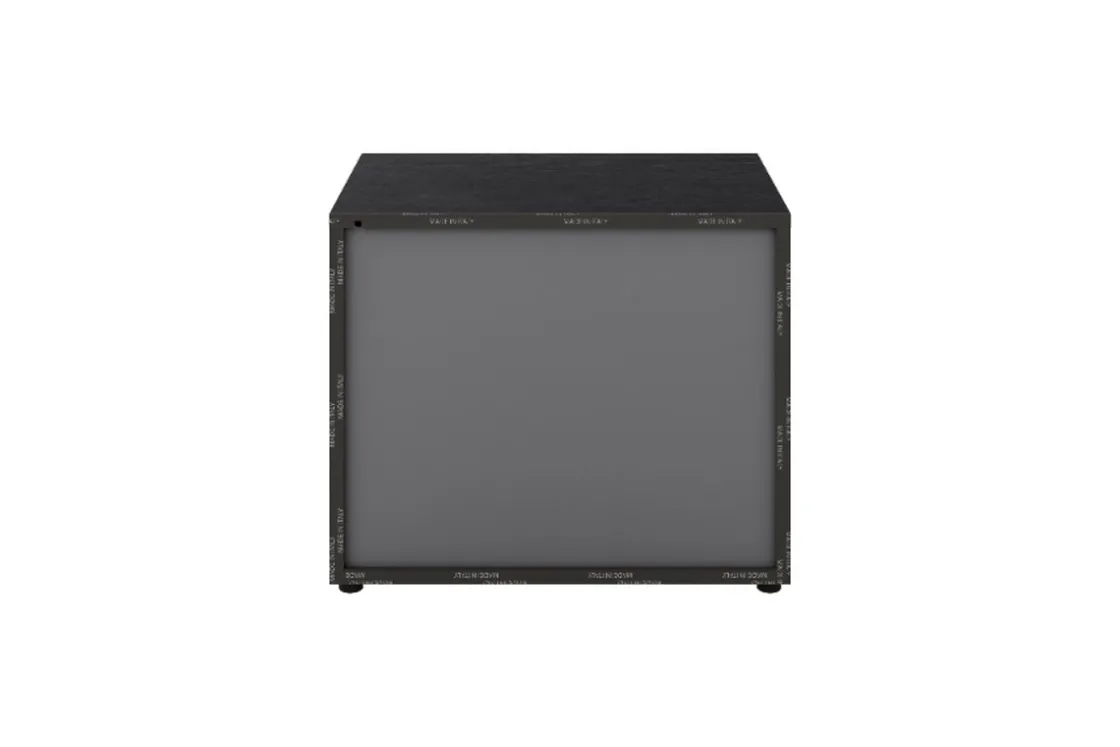 Mor Furniture Amy Nightstand In Eco Dark Oak/Tetris Matte