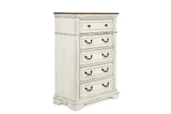 Mor Furniture Anastasia Chest In Antique Bisque