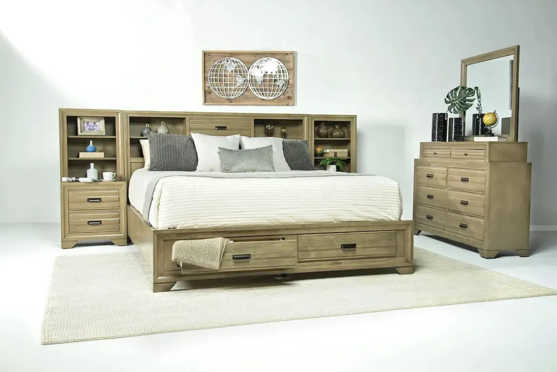 Mor Furniture Andes Bookcase Bed W/ Storage In , Twin