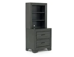 Mor Furniture Andes Nightstand & Hutch In
