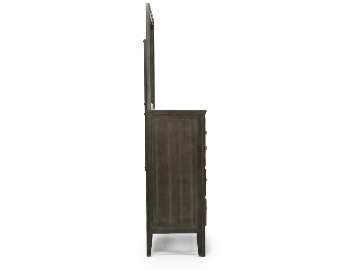 Mor Furniture Andover Mirror In Nutmeg