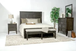 Mor Furniture Andover Mirror In Nutmeg