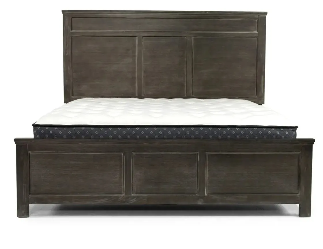 Mor Furniture Andover Panel Bed In White, Twin