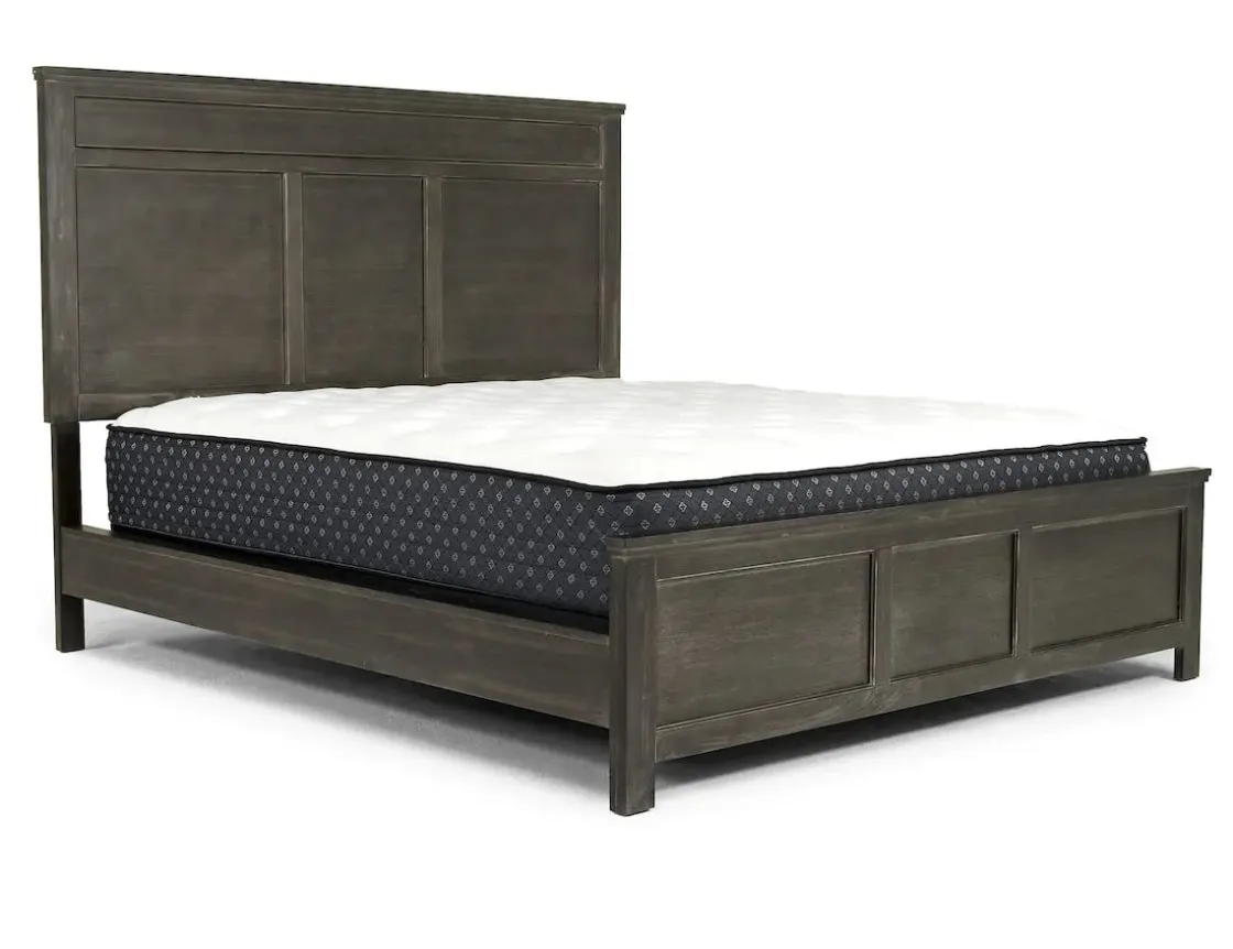 Mor Furniture Andover Panel Bed In White, Twin