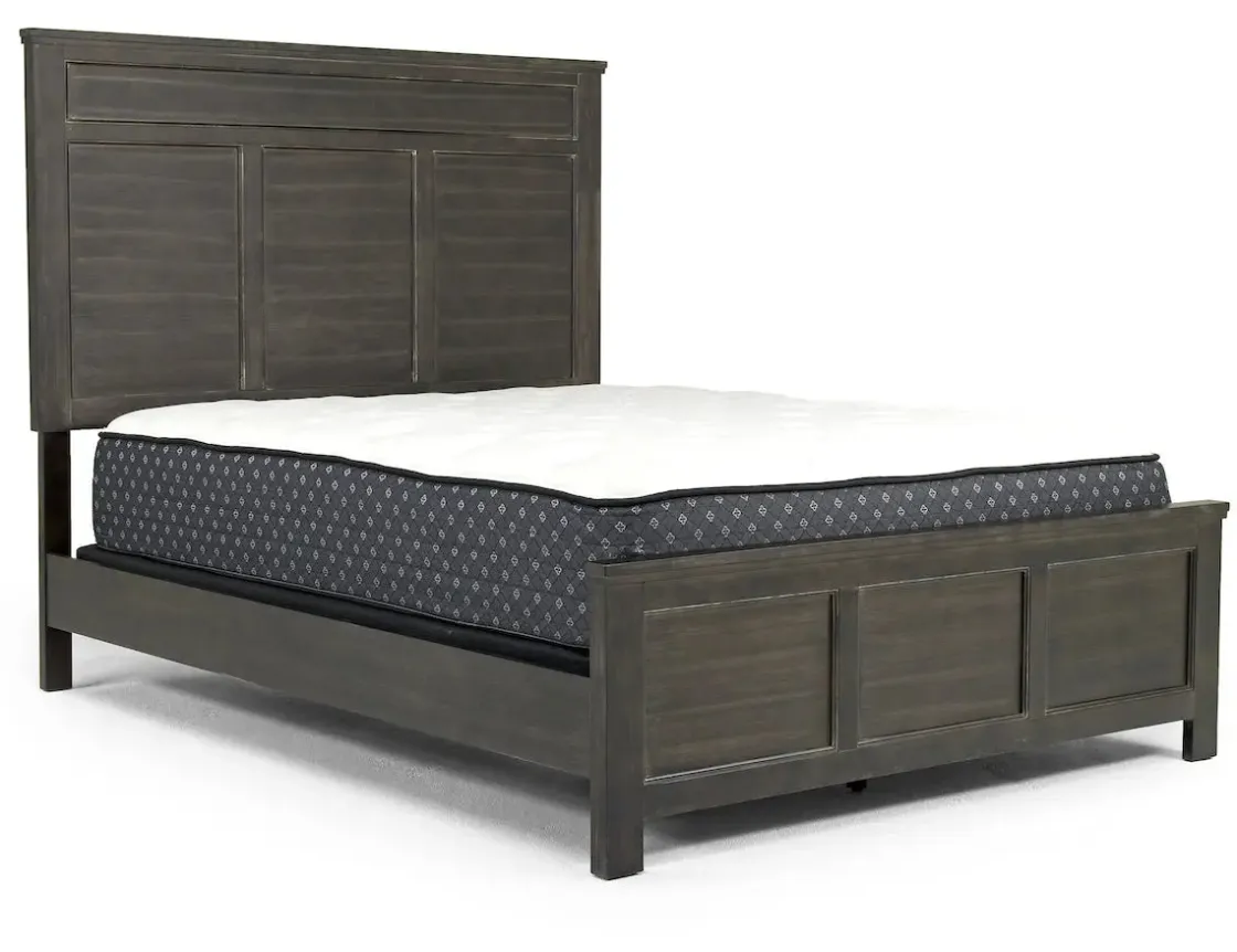 Mor Furniture Andover Panel Bed In White, Twin
