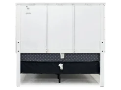 Mor Furniture Andover Panel Bed In White, Twin