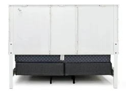 Mor Furniture Andover Panel Bed In White, Twin