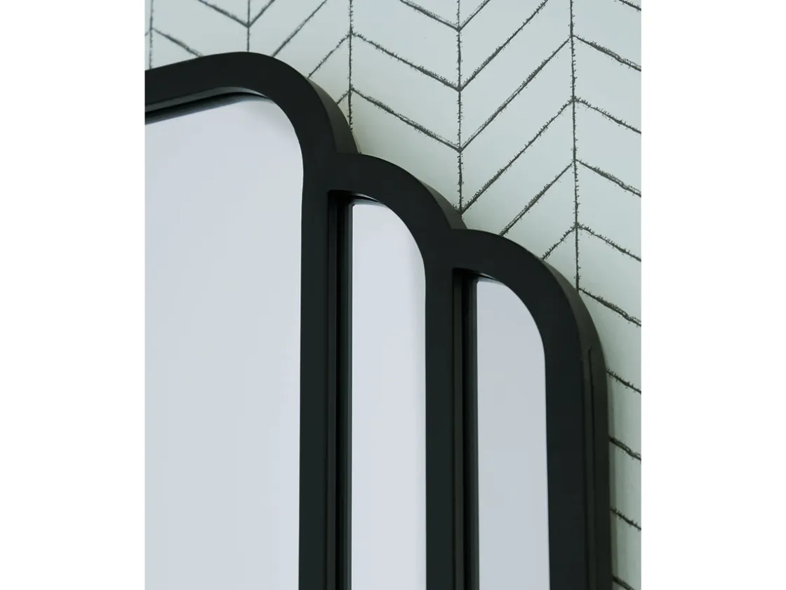 Mor Furniture Antigone Accent Mirror In Black