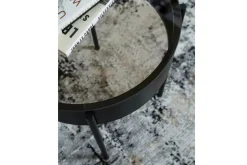 Mor Furniture Ardoline Coffee Table & 2 End Tables In Black