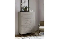 Mor Furniture Argento Chest In Navy Blue