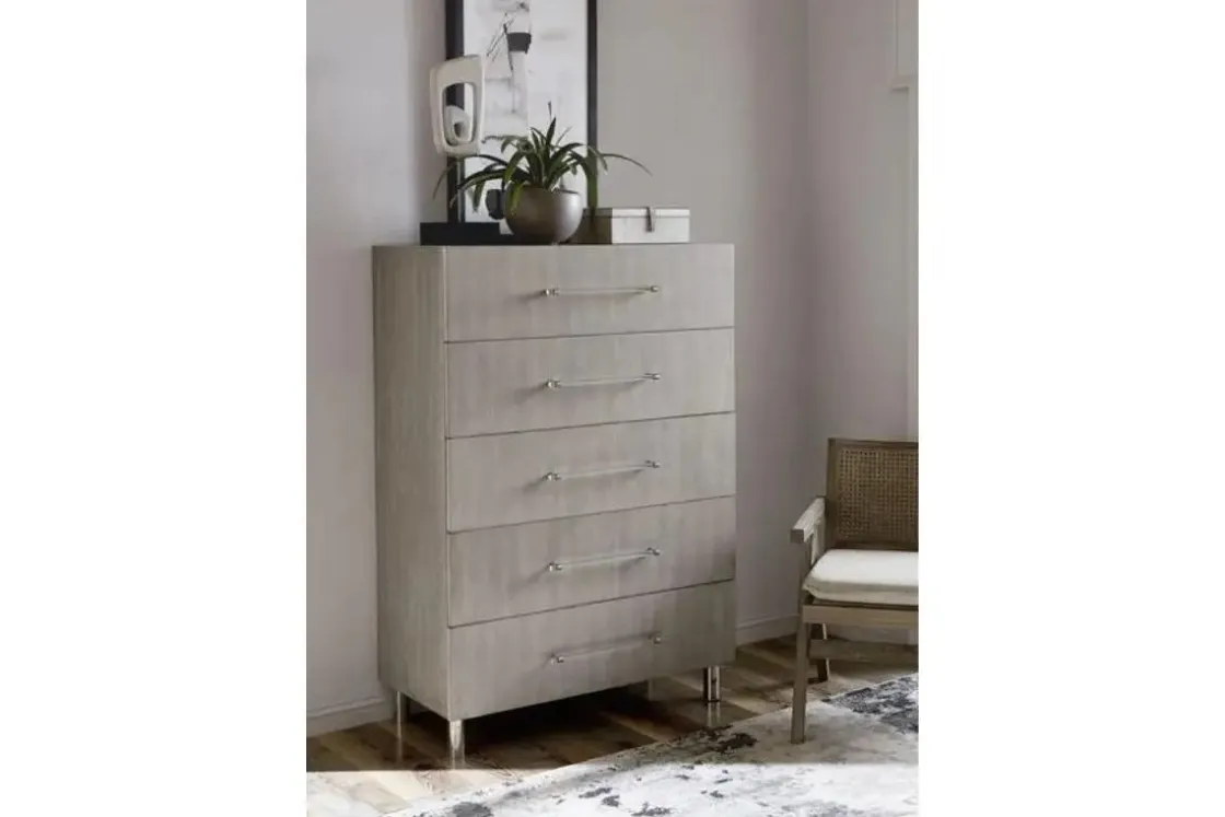Mor Furniture Argento Chest In Navy Blue