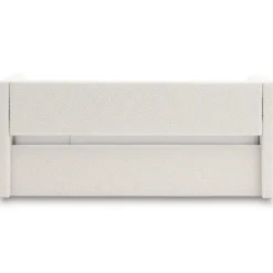 Kids Mor Furniture Arloster Upholstered Daybed In Tan/White, Twin