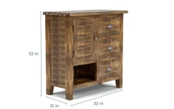 Mor Furniture Artisans Accent Console In Gray
