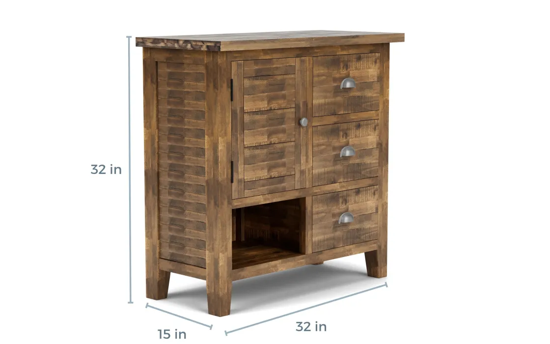 Mor Furniture Artisans Accent Console In Gray