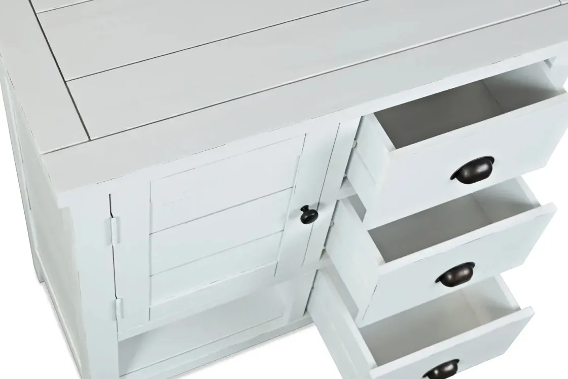Mor Furniture Artisans Accent Console In Gray