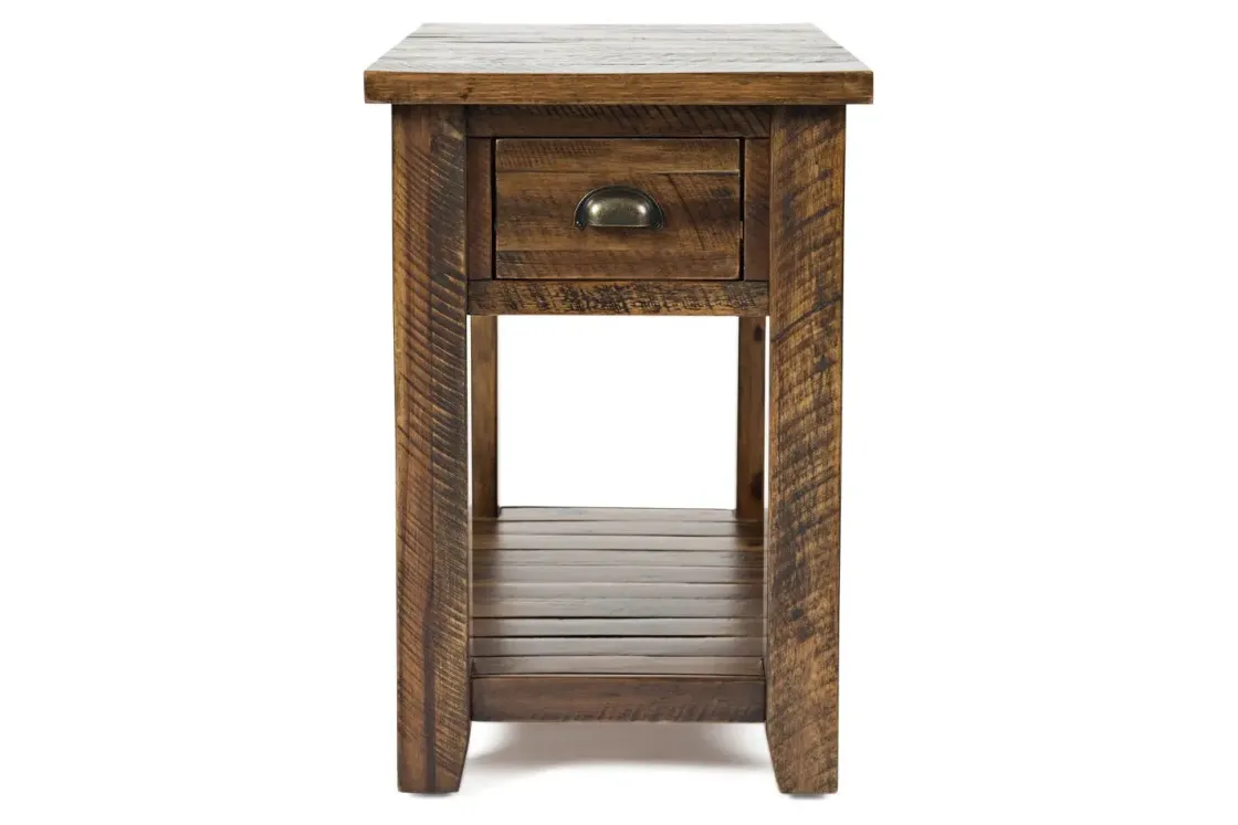Mor Furniture Artisans Chairside Table In Gray