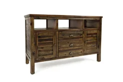 Mor Furniture Artisans Media Console In Oak, 50 Inch
