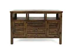 Mor Furniture Artisans Media Console In Oak, 50 Inch