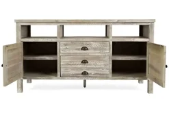 Mor Furniture Artisans Media Console In Oak, 50 Inch