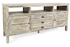 Mor Furniture Artisans Media Console In Oak, 50 Inch