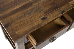 Mor Furniture Artisans Sofa Table In Gray