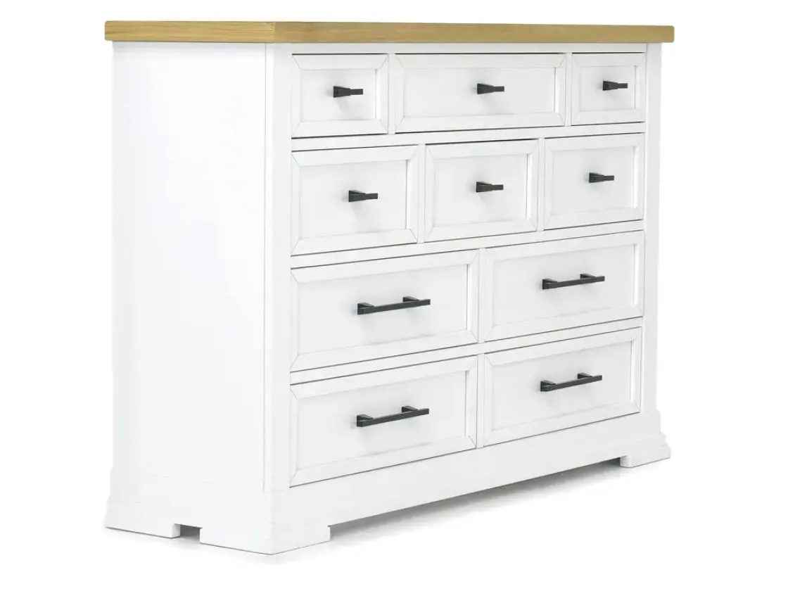 Mor Furniture Ashbryn Dresser In White