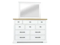 Mor Furniture Ashbryn Mirror In White