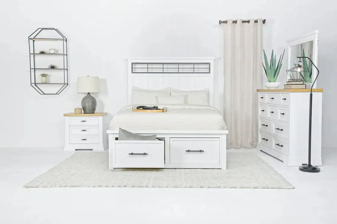 Mor Furniture Ashbryn Nightstand In White