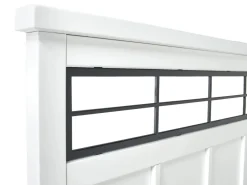 Mor Furniture Ashbryn Storage Bed, Dresser, Mirror & Nightstand In White, Queen