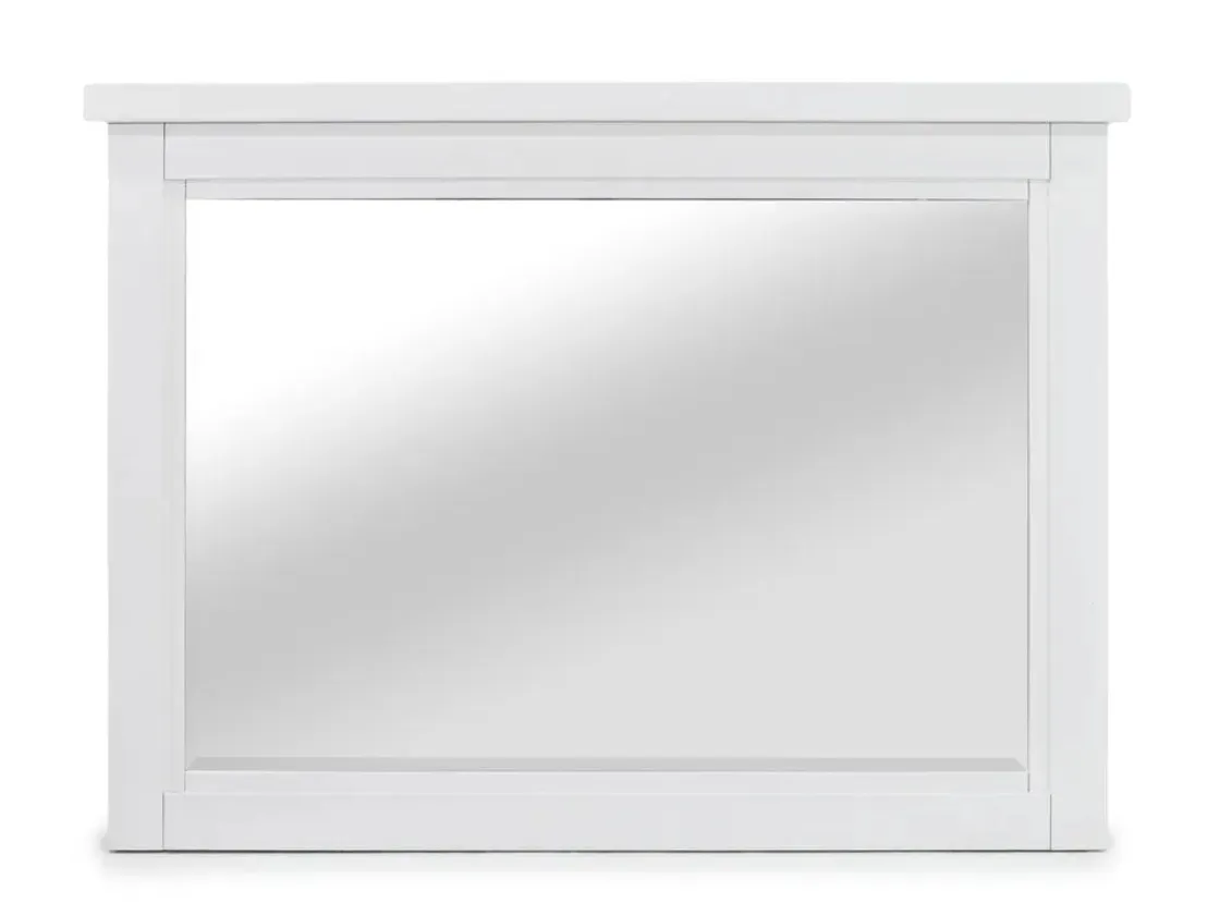 Mor Furniture Ashbryn Storage Bed, Dresser, Mirror & Nightstand In White, Queen