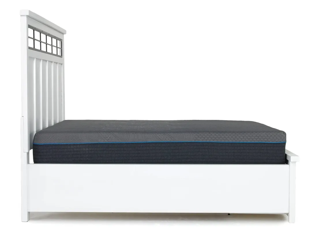 Mor Furniture Ashbryn Storage Bed In White, Queen