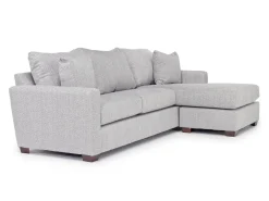 Mor Furniture Ashfield Reversible Sofa Chaise In Ashfield Graphite