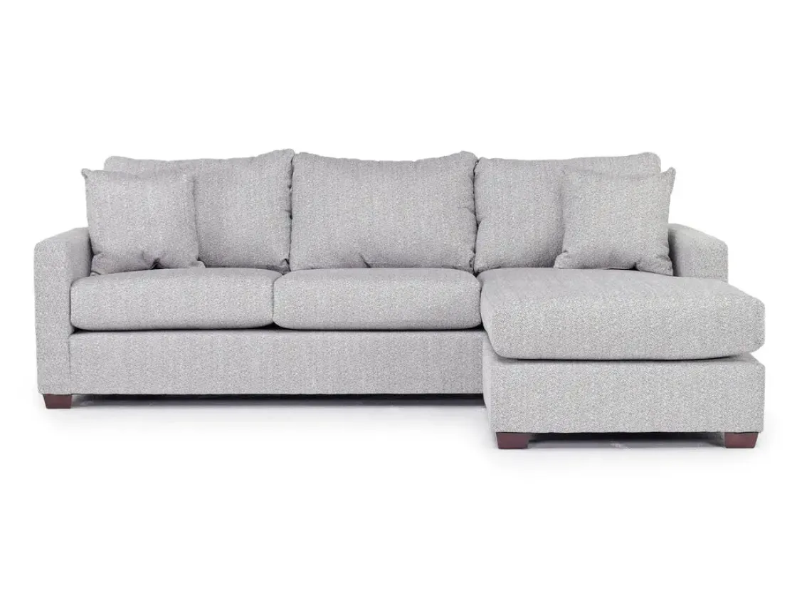 Mor Furniture Ashfield Reversible Sofa Chaise In Ashfield Graphite