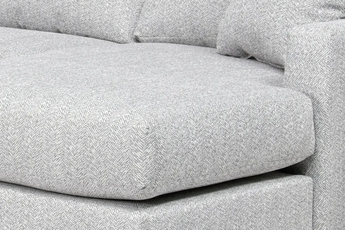 Mor Furniture Ashfield Reversible Sofa Chaise In Ashfield Graphite